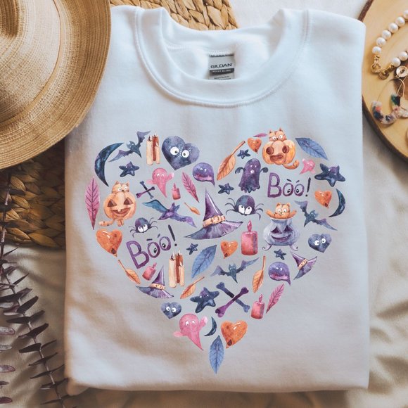 Tops - Halloween sweatshirt unisex Halloween sweatshirt